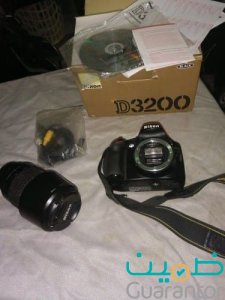 كايمرا تصوير نايكون بجميع ملحقاتها 