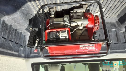 ماطور كهربا قوه 3000 هوندا بطاريه وهندل